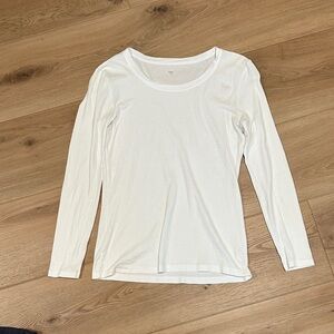 GAP White Long Sleeve Tee
